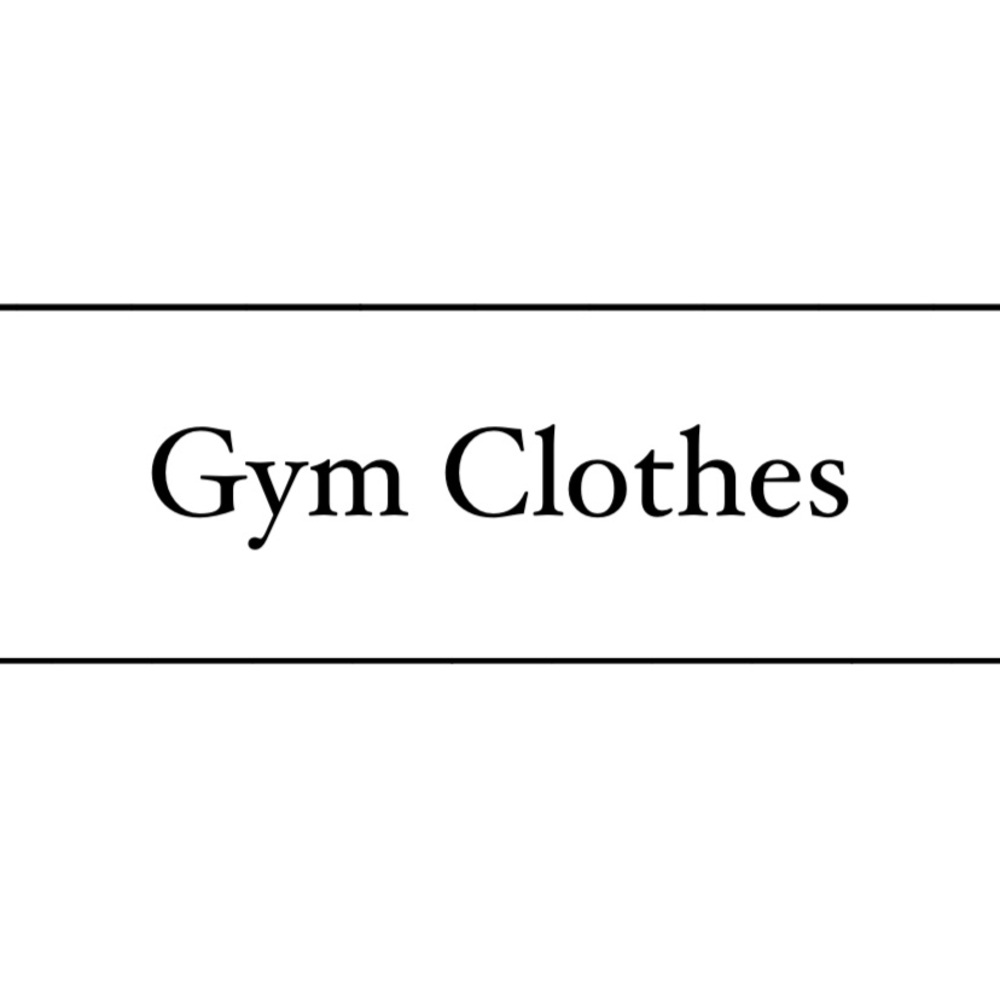 Gym Clothes Bellow